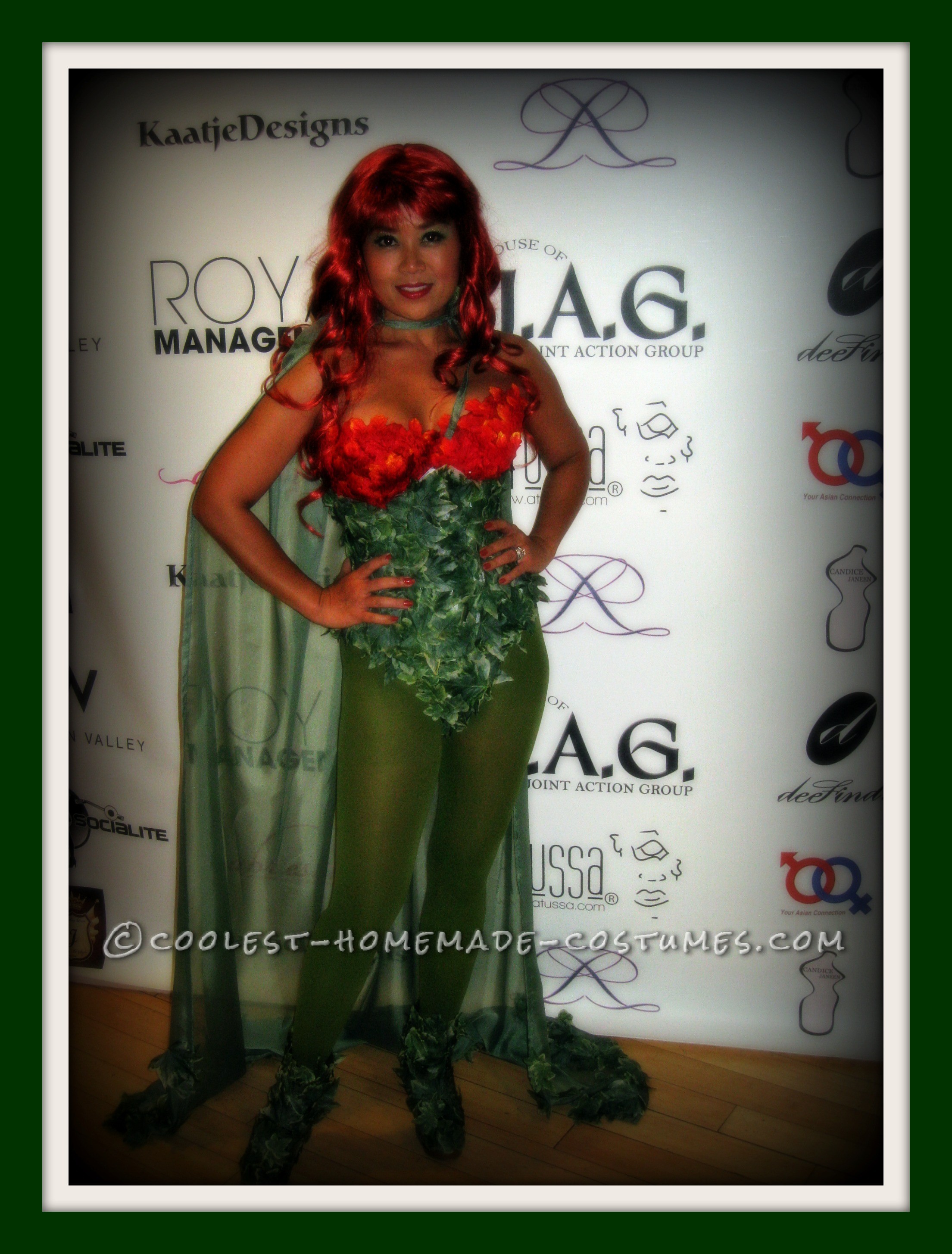 Coolest Homemade Poison Ivy Costume