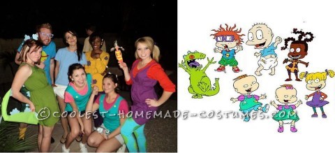 Homemade Rugrats Group Costume