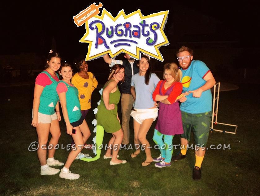 Homemade Rugrats Group Costume