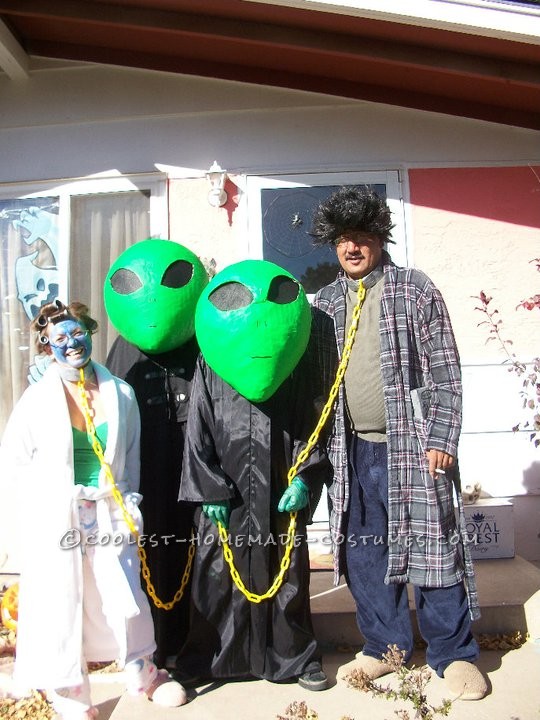 Aliens and Abductees Halloween Costumes