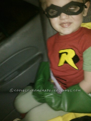 Coolest Homemade Batman, Poison Ivy and Little Robin Family Costume