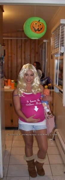 Funny Homemade Costume: Britney Spears Circa 2006