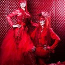 Crimson Contessa and the Pony Couple Costume