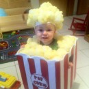 Homemade Toddler Popcorn Halloween Costume