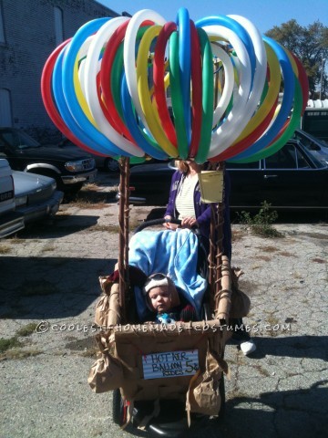 Cutest Hot Air Balloon Baby Costume