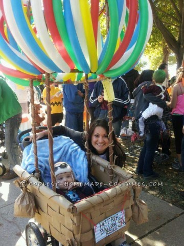 Cutest Hot Air Balloon Baby Costume