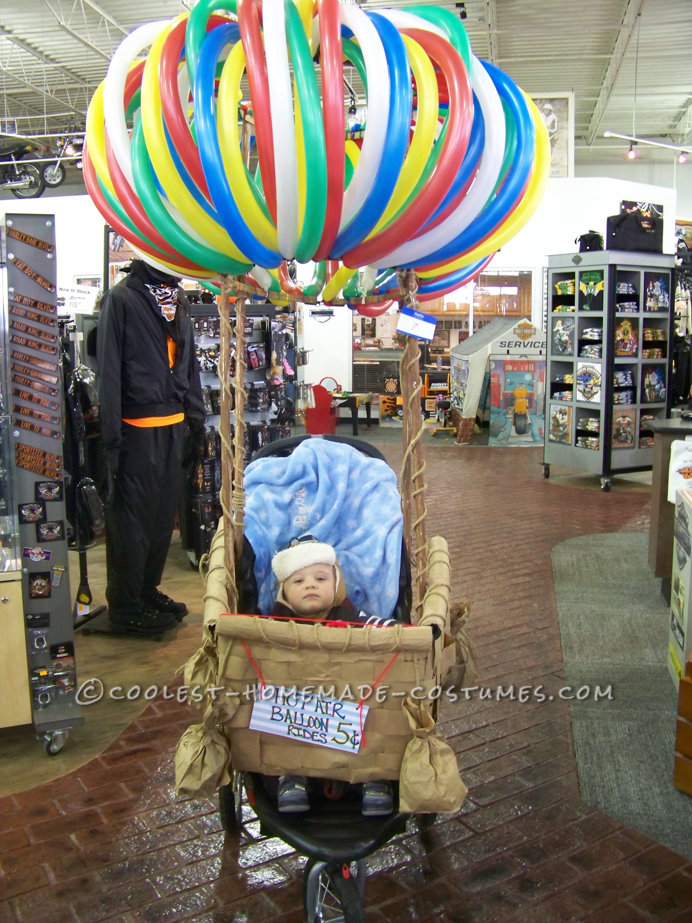 Cutest Hot Air Balloon Baby Costume