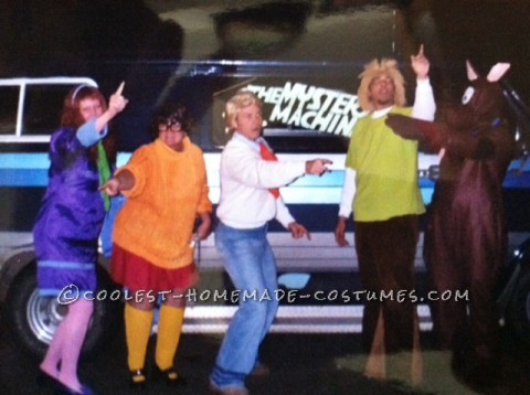 Coolest Homemade Scooby Doo and the Gang Halloween Costume