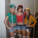 Homemade Sexy Mario Brothers Costume For Women