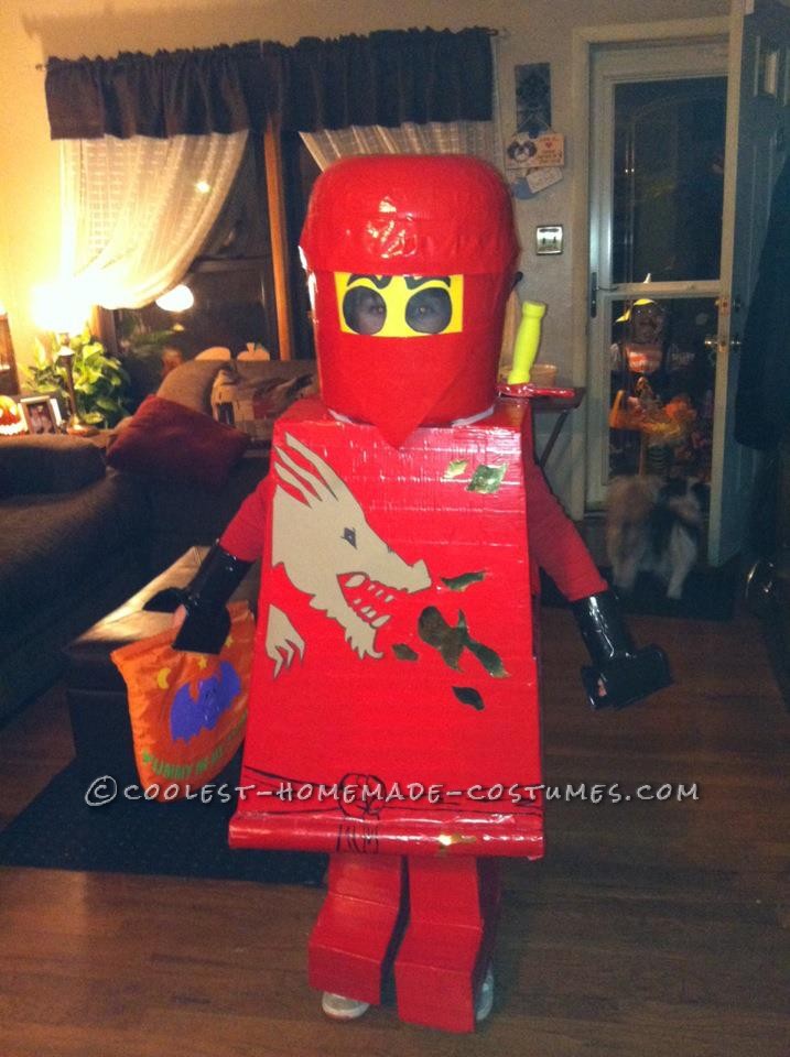 Coolest Homemade Lego Ninjago Child Costume