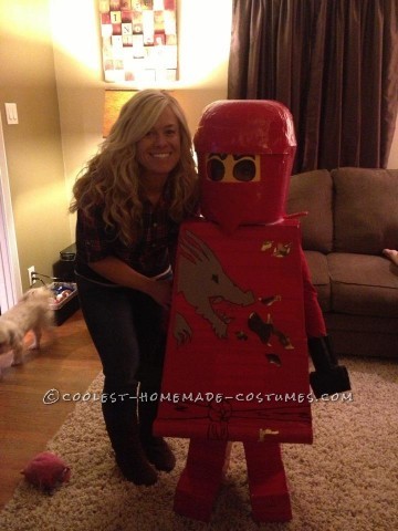 Coolest Homemade Lego Ninjago Child Costume