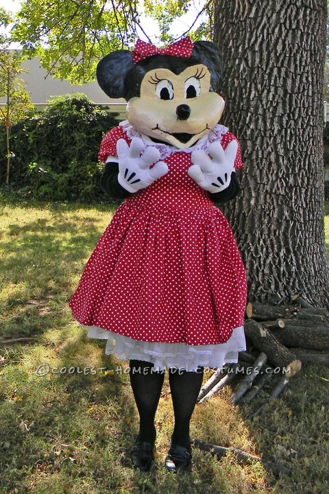 Homemade Minnie Mouse Costume