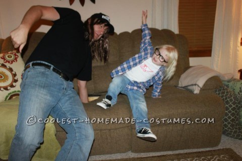 Schwing!! Homemade Wayne and Garth Adult and Kid Costume