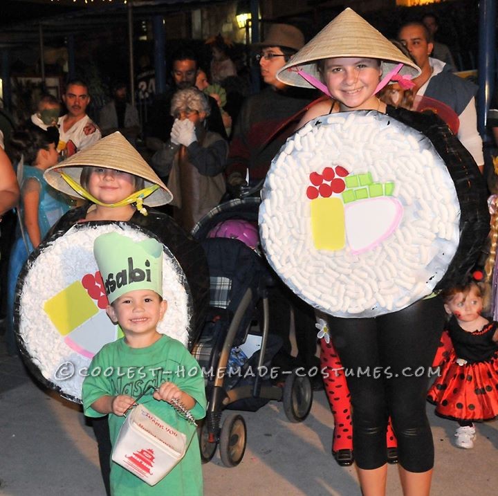 Fun Sushi Group Costume