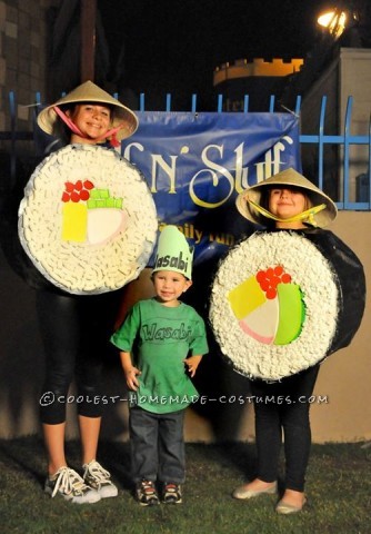 Fun Sushi Group Costume