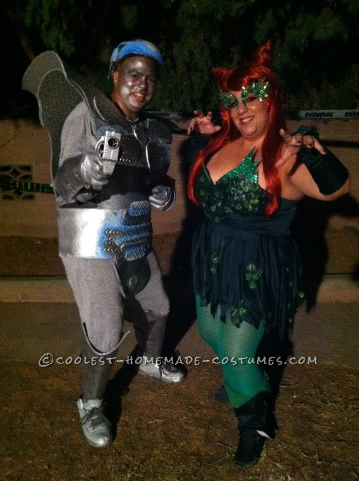 Very Cool Mr. Freeze and Poison Ivy Couple Costume