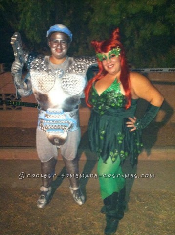 Very Cool Mr. Freeze and Poison Ivy Couple Costume