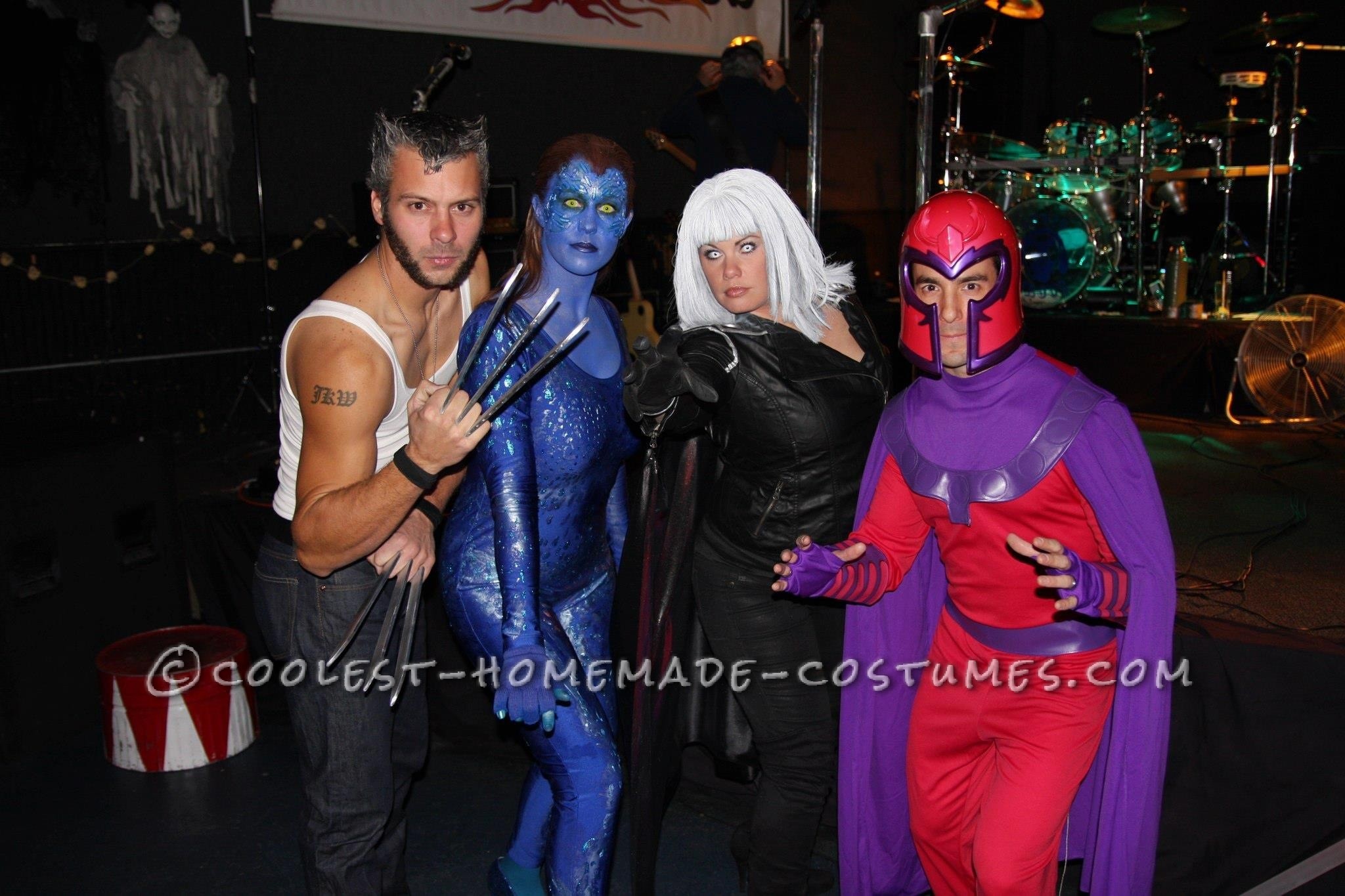 Homemade X-Men Group Halloween Costume