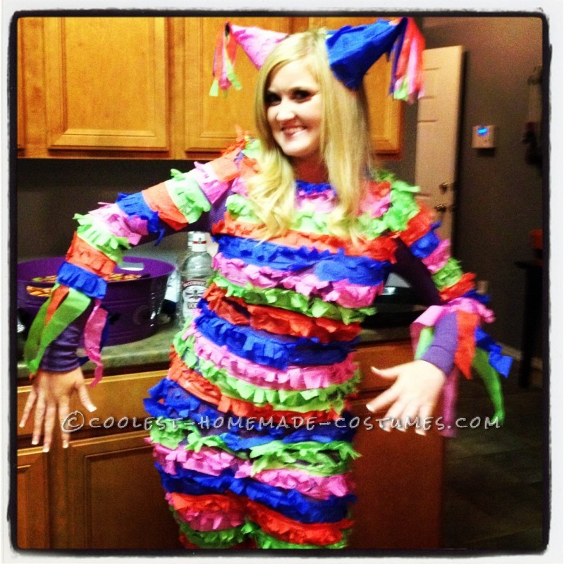 Best Homemade Pinata Costume for a Woman