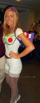 Sexy Homemade Buzz Lightyear Costume