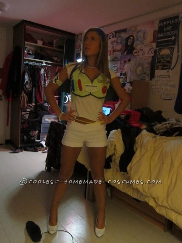 Sexy Homemade Buzz Lightyear Costume