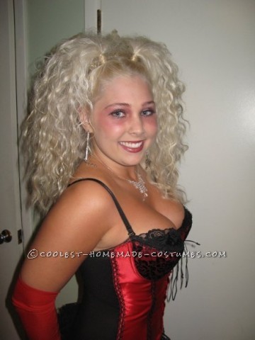 Christina Aguilera Homemade Costume from Moulin Rouge