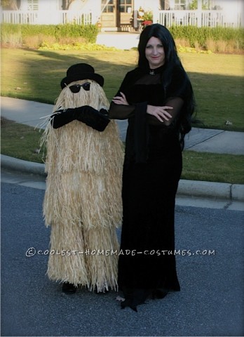 Cool Homemade Cousin Itt Costume