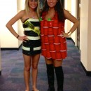 Coolest ABC Party Dress Made Out of Solo Cups and Shopping Bags