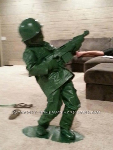 Coolest Toy Soldier DIY Costume for a Child