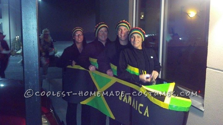 Easy to Make Jamaican Bobsled Team Homemade Group Costume