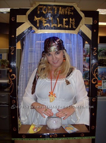 Fantastic Fortune Teller in Booth Homemade Costume Idea