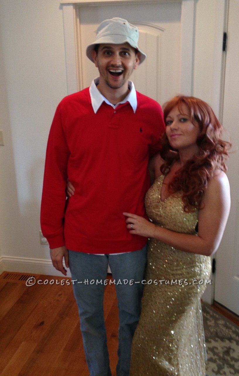 Great DIY Couple Costume Idea: Gilligan and Ginger from Gilligan’s Island