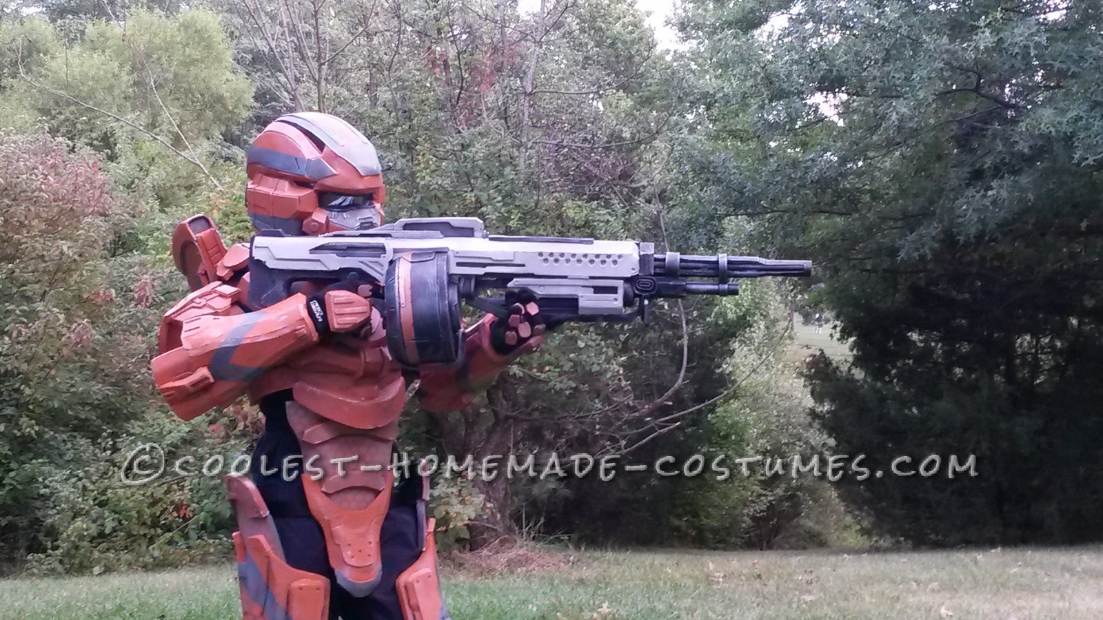 Halo 4 Warrior Costume for 9-Year-Old Boy Entirely Scratchbuilt!