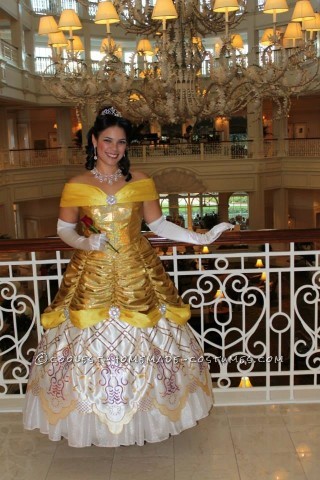 Handmade Beauty and the Beast Belle from Fantasmic