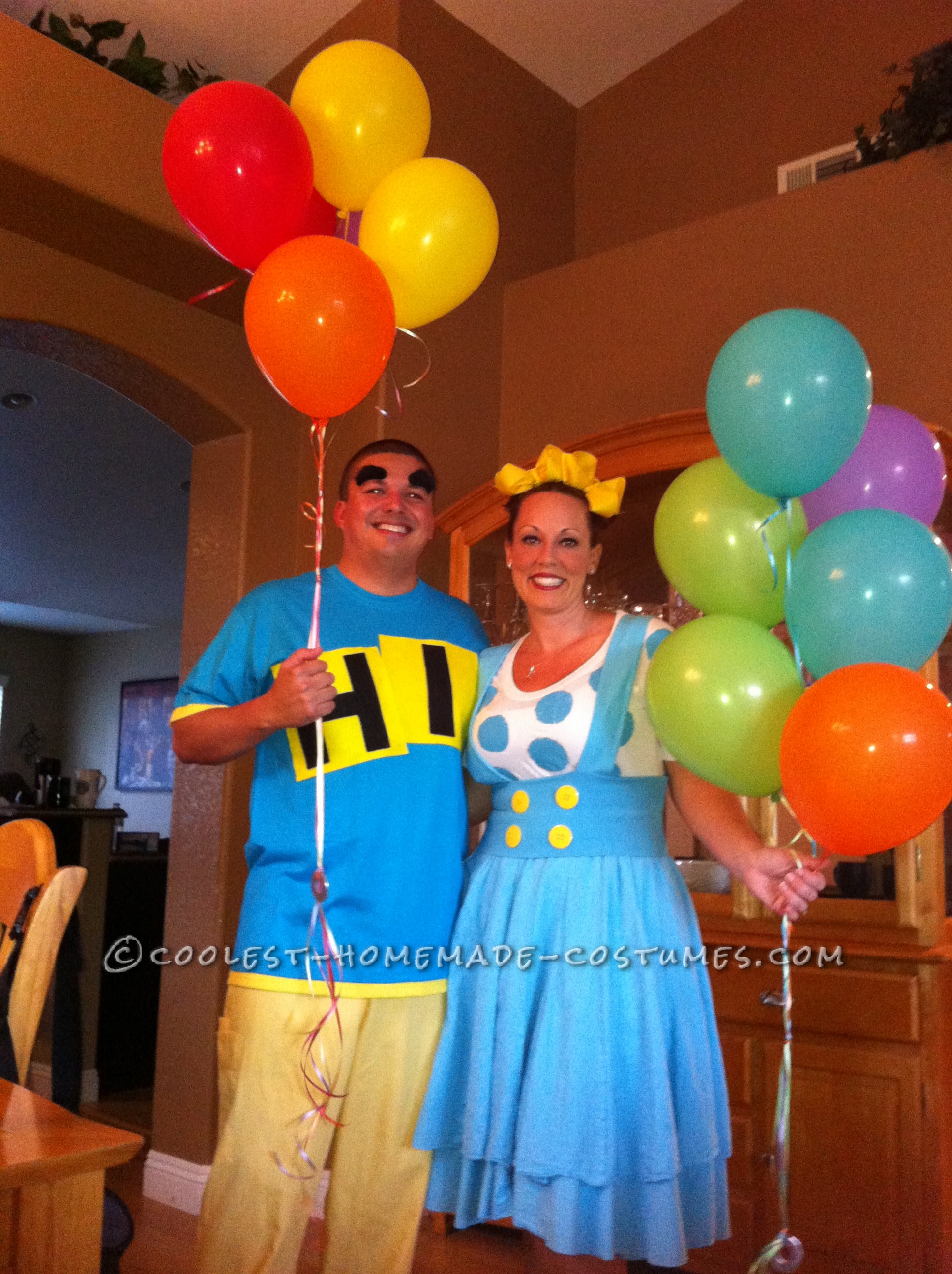 Original Hanging With Friends Homemade Couple Costume