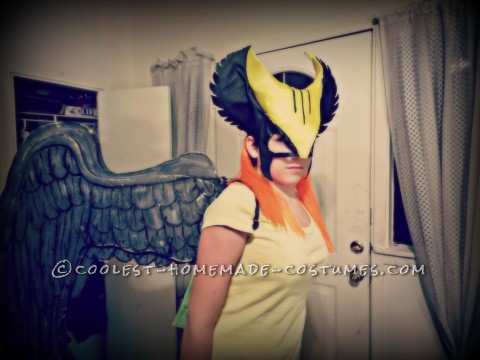 Coolest Homemade Hawk Girl Costume