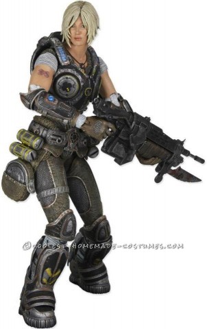 Homemade Anya Stroud, Gears of War 3 Cosplay