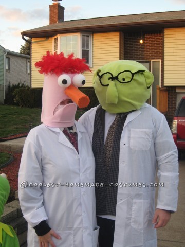 Coolest Homemade Muppets Family Group Costume