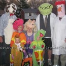 Coolest Homemade Muppets Family Group Costume