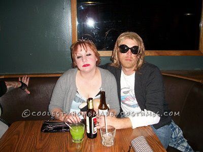 Kurt Cobain and Courtney Love DIY Couples Costume