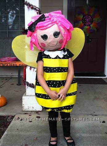 Life Size LaLaLoopsy Doll Costume For a Preschooler