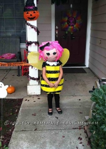 Life Size LaLaLoopsy Doll Costume For a Preschooler