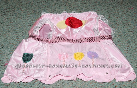 Princess Lolly's Dress with Appliqued Lollipops