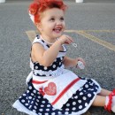 Adorable "I Love Lucy" Homemade Costume for a Toddler!