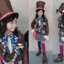 Coolest Mad Hatter Girl Costume Idea