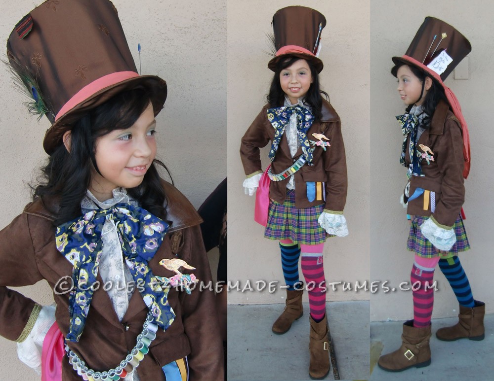 Coolest Mad Hatter Girl Costume Idea