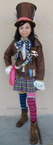 Coolest Mad Hatter Girl Costume Idea