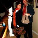 Mary Poppins and Burt the Chimney Sweep Cute Couples Costume