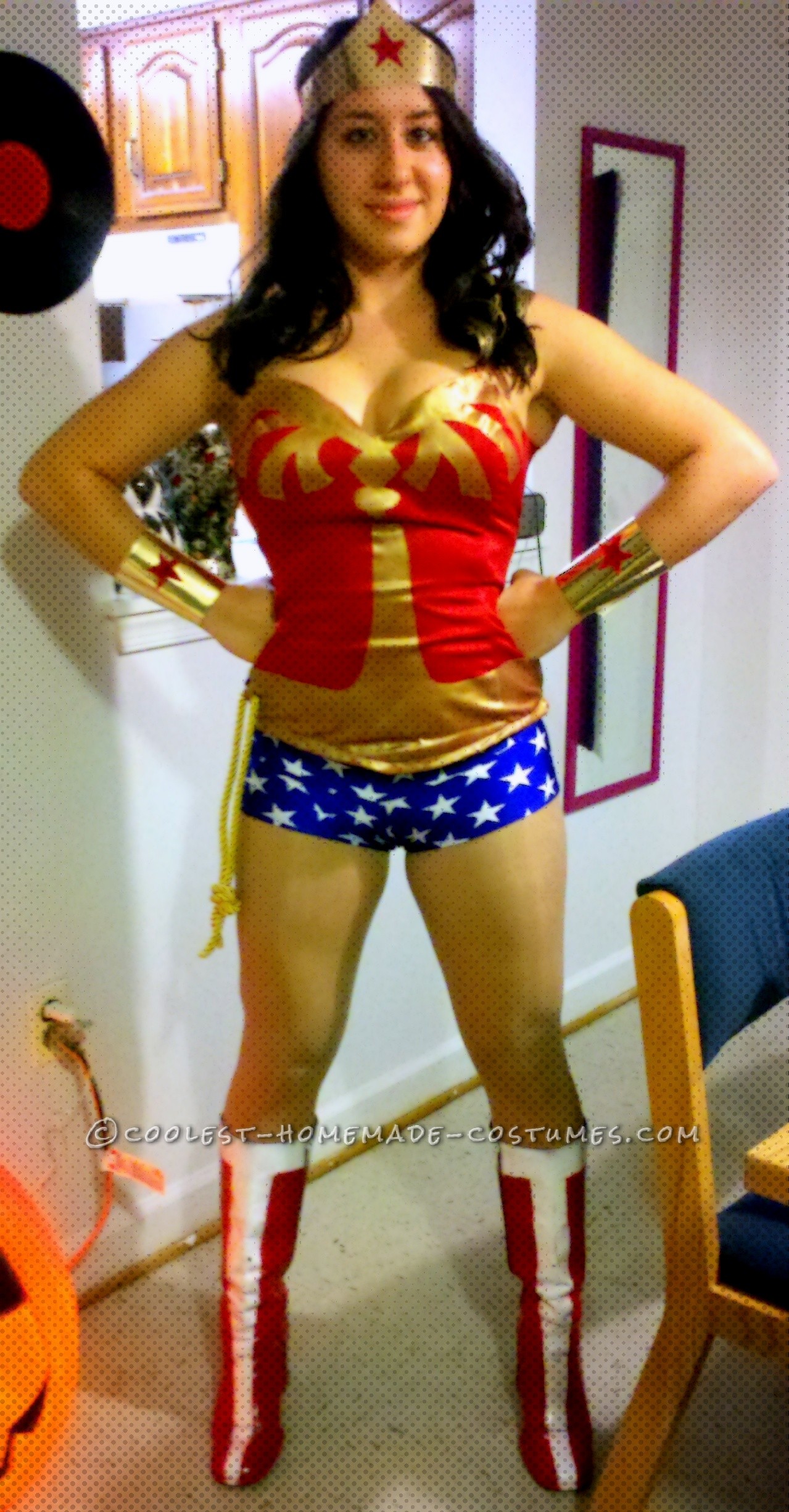 Mostly DIY Modern Wonder Woman Costume