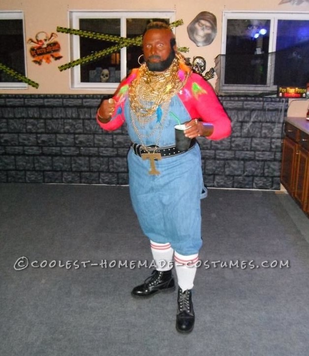 Coolest Homemade Mr. T Costume